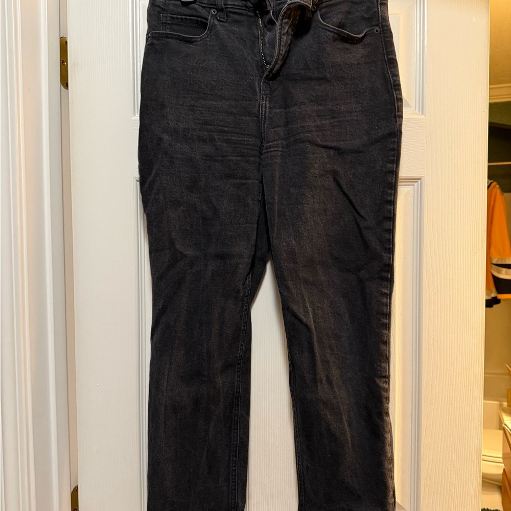 Old Navy Men's Dark Gray Straight Jeans